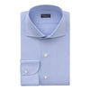 Finamore Classic Alumo-Cotton Shirt in Light Blue - SARTALE