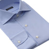 Finamore Classic Alumo-Cotton Shirt in Light Blue - SARTALE
