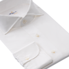 Finamore Finest Alumo-Cotton Shirt in White - SARTALE