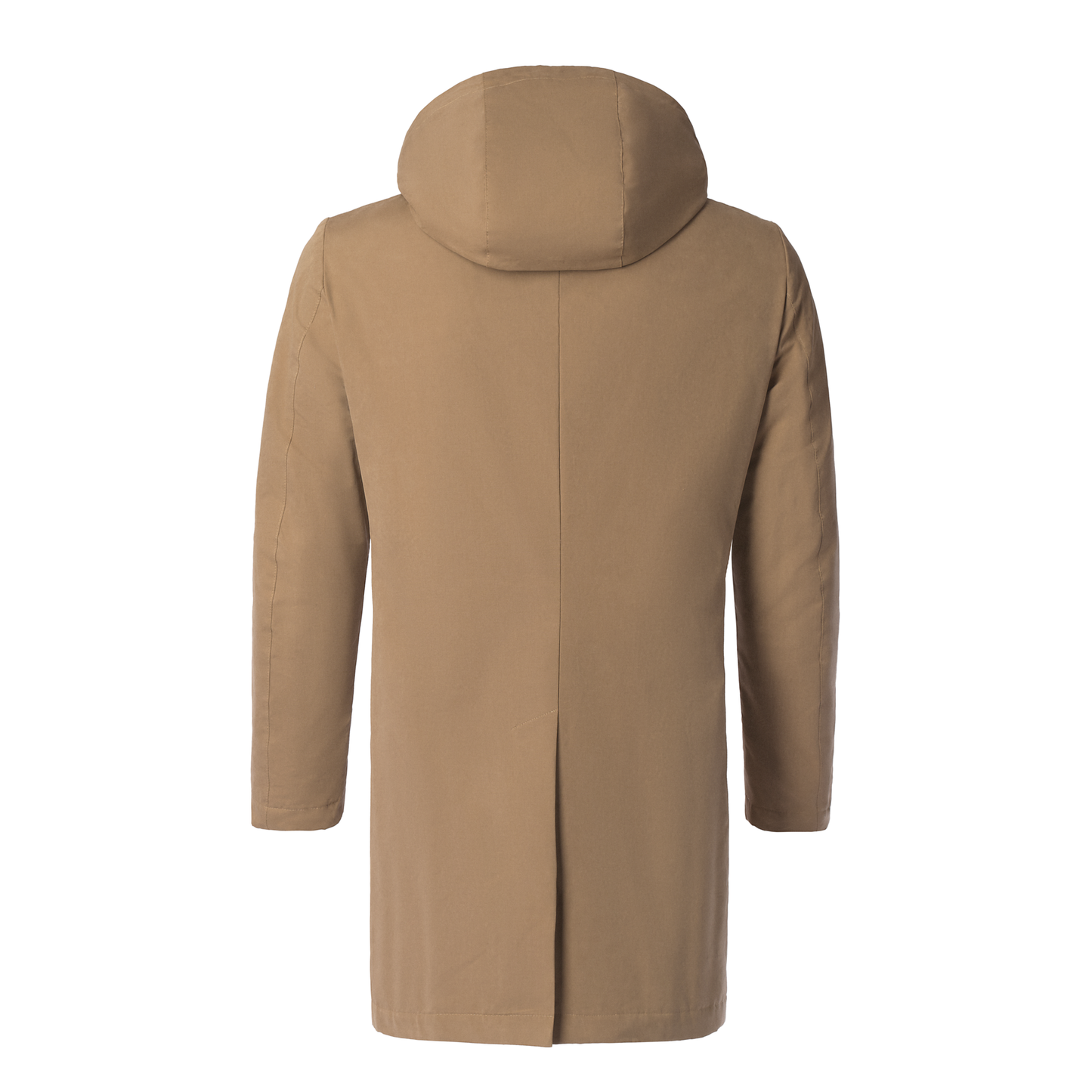 Luigi Borrelli Hooded Cotton-Blend Jacket in Beige - SARTALE