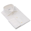 Maria Santangelo Classic Cotton Dress Shirt in White with Double Cuff - SARTALE