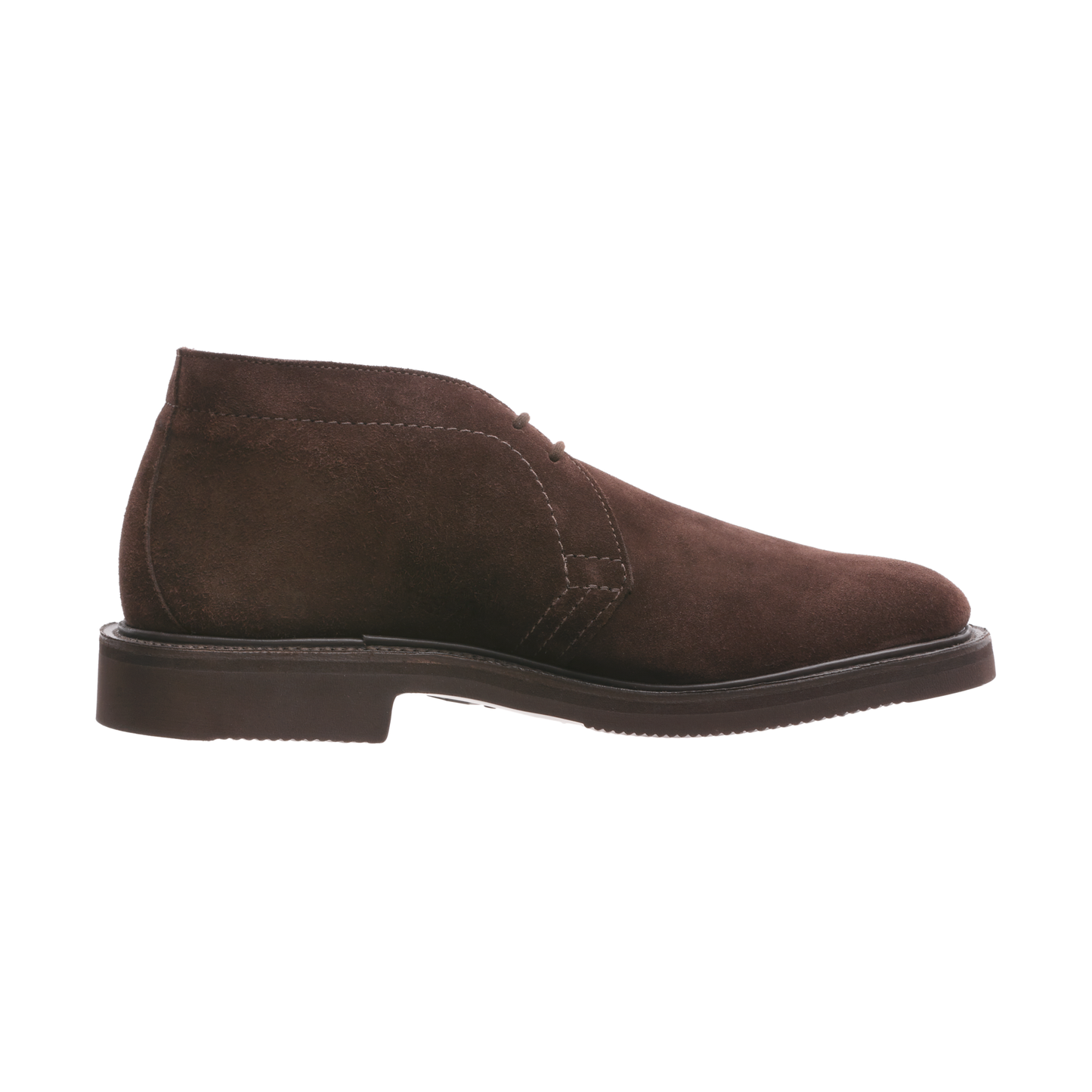 Tricker's "Polo" Two-Eyelet Suede Chukka Boots in Dark Brown - SARTALE