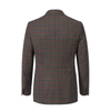De Petrillo Single-Breasted Checked Wool Jacket. Exclusively Made for Sartale - SARTALE