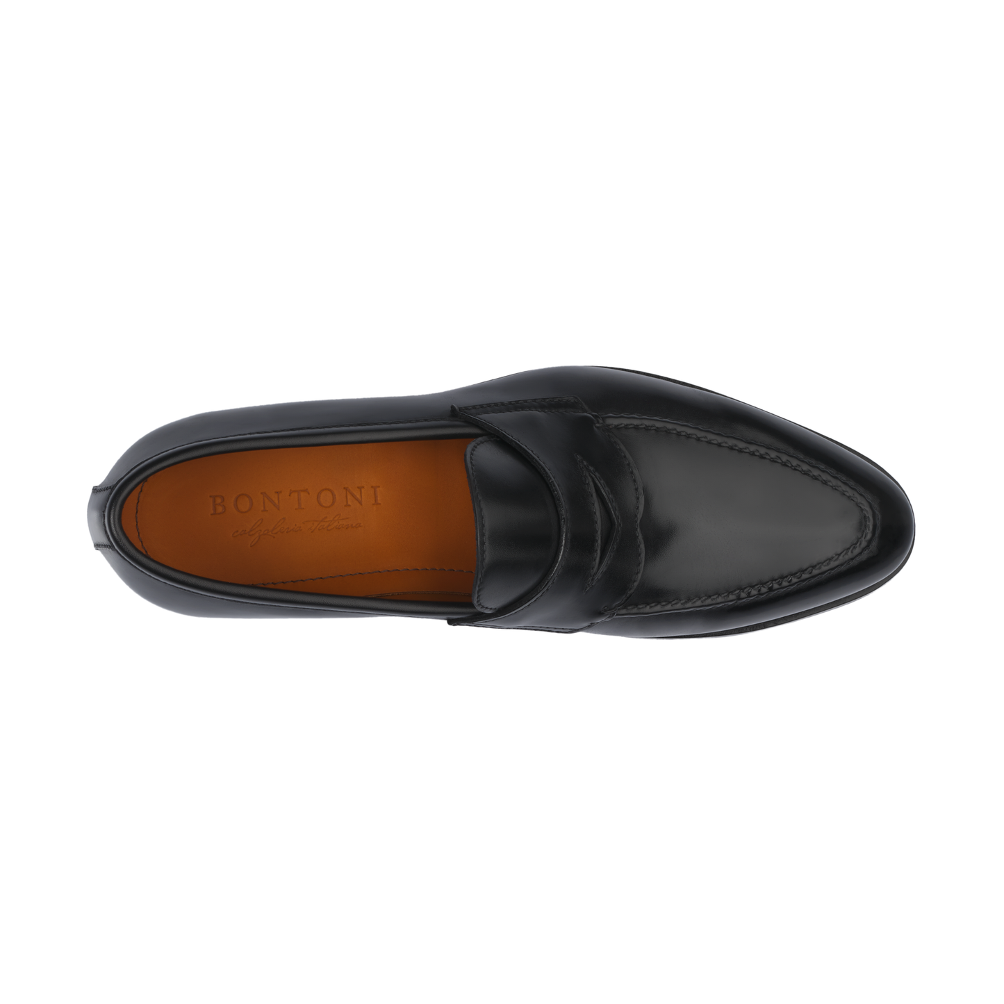 Bontoni «Principe» Classic Loafer with Hand-Stitched Details - SARTALE