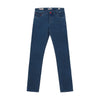 Slim-Fit Cotton Five-Pocket Jeans in Blue