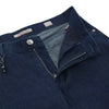 Regular-Fit Jeans mit fünf Taschen in Dunkelblau