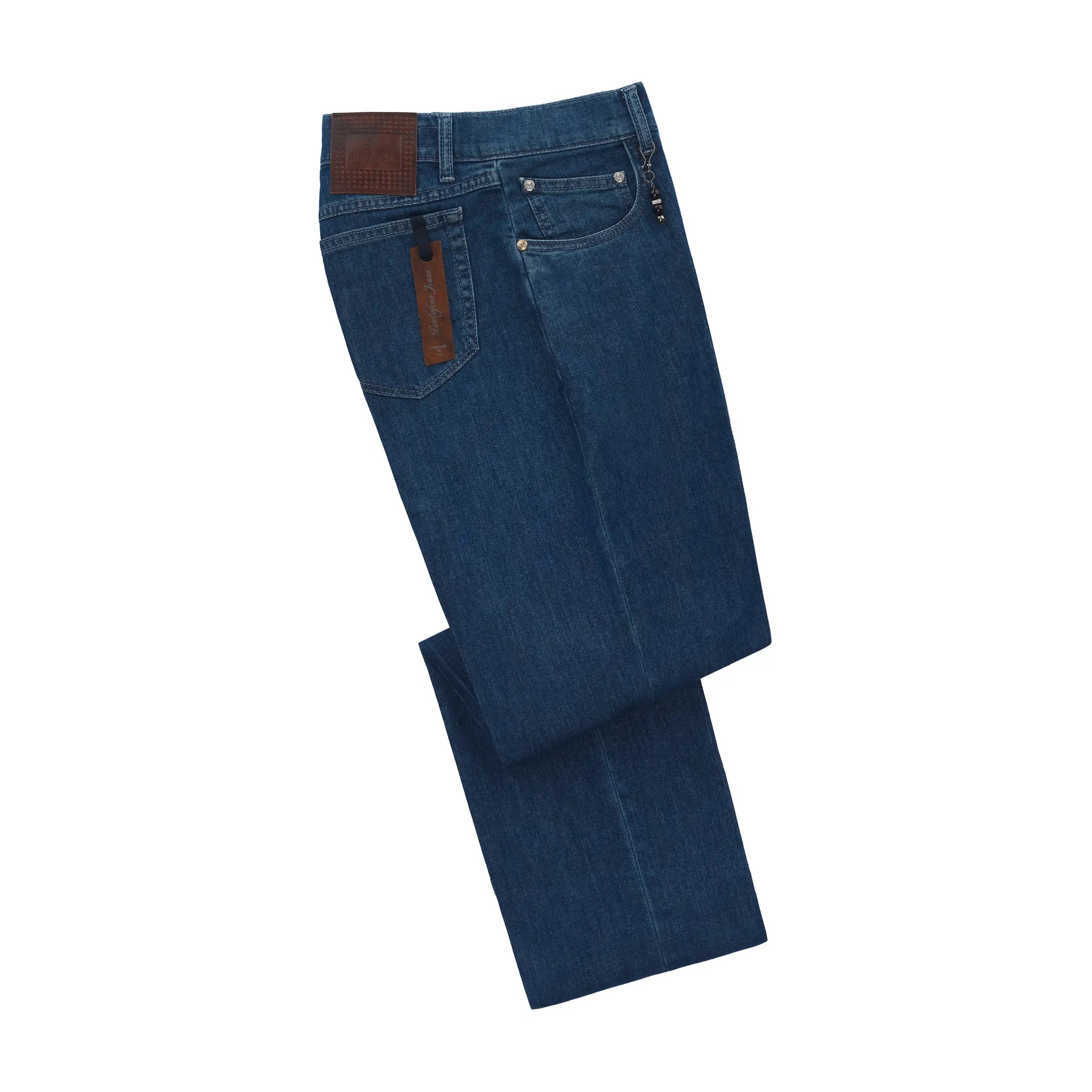 Regular-Fit Five-Pocket Jeans in Blue