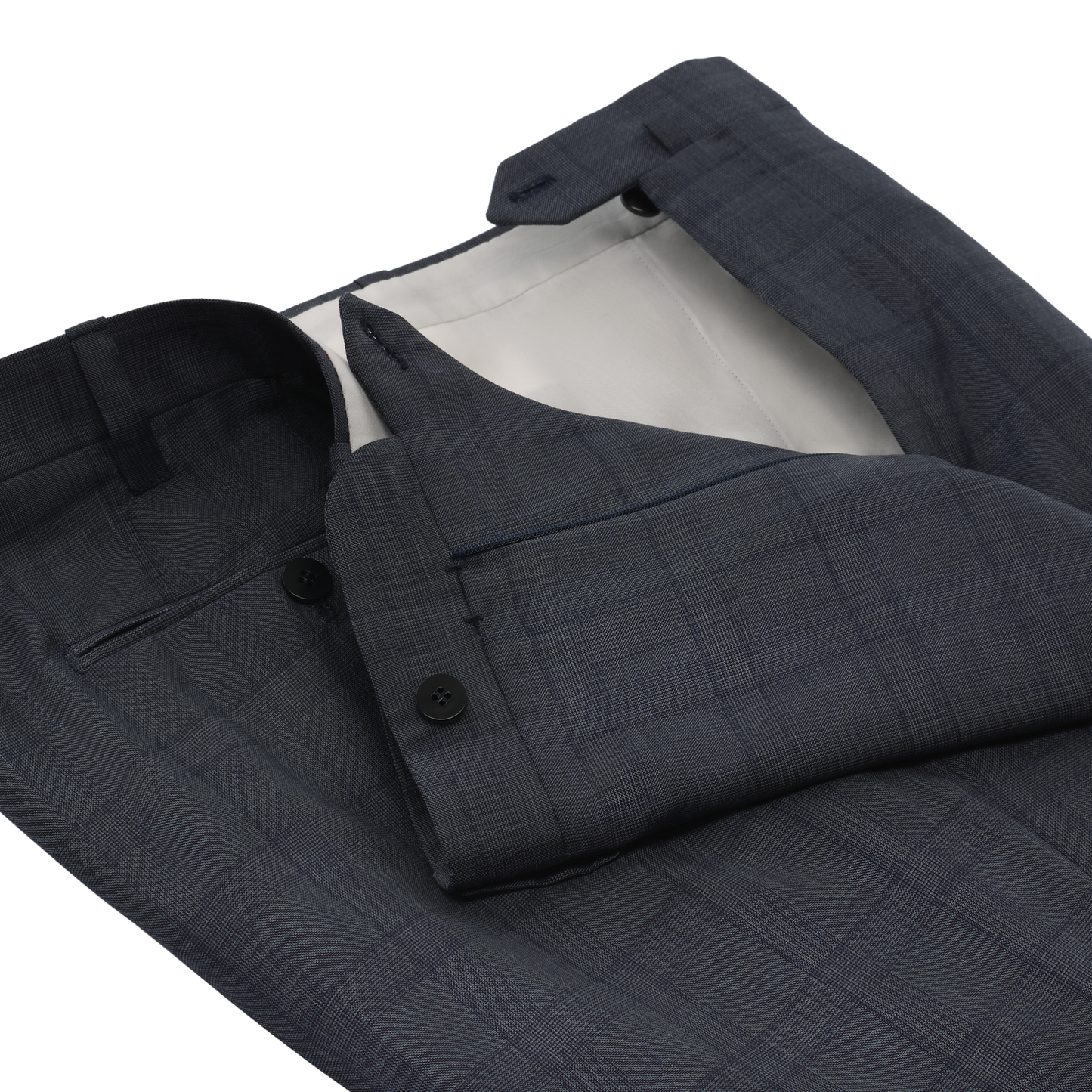 Cesare Attolini Single-Breasted Glen-Check Wool Suit - SARTALE