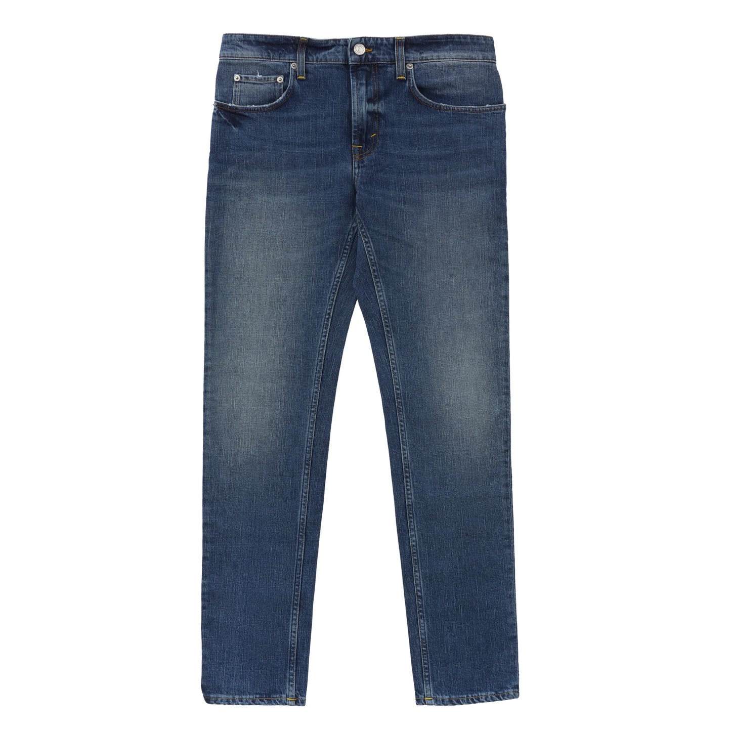 Slim-Fit Five-Pocket-Jeans in Hellblau