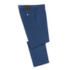 Marco Pescarolo Slim-Fit Cotton-Blend Trousers in Blue - SARTALE