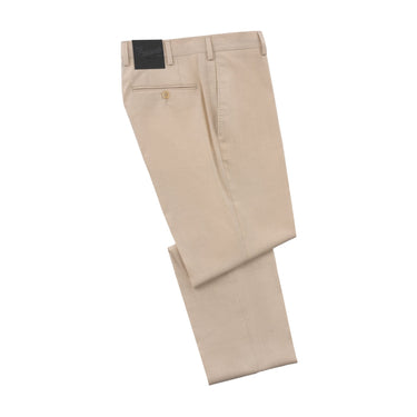 Marco Pescarolo Slim-Fit Virgin Wool, Silk and Linen-Blend Classic Trousers in Light Beige - SARTALE
