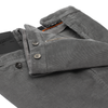 Marco Pescarolo Slim-Fit Velvet Cotton and Cashmere-Blend Trousers in Grey - SARTALE