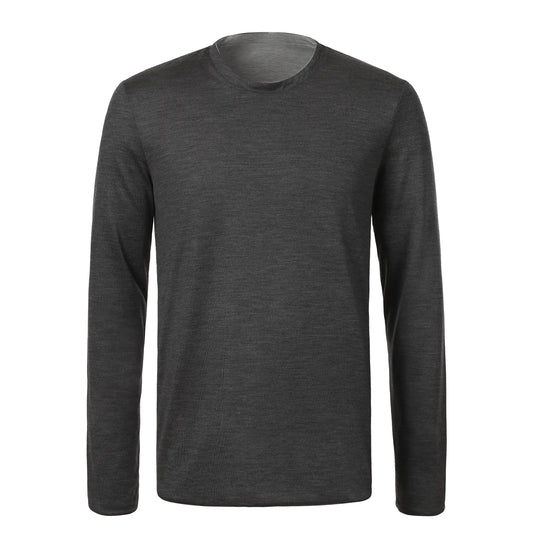 Wool and Cotton Reversible Long Sleeve