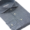 Emanuele Maffeis Cotton Denim Blue Shirt - SARTALE