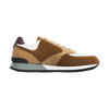 John Lobb "Foundry" Suede and Leather Sneakers in Taupe - SARTALE