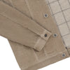 Ribbed Velvet-Cotton Jacket in Beige