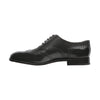 John Lobb "Stowey" Five-Eyelet Oxford with Perforated Details and Medallion in Black - SARTALE