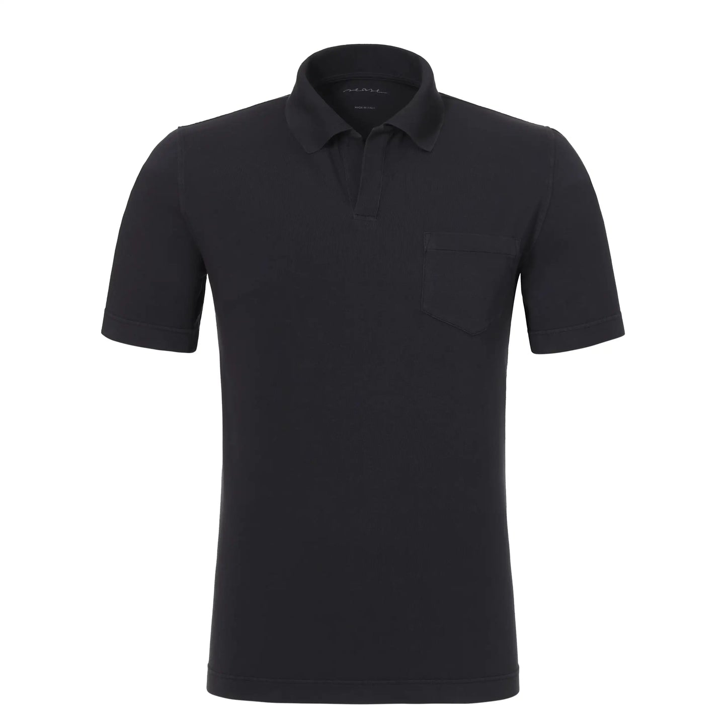 T-Shirt Crew Cotton Jersey Polo T-Shirt in Graphite
