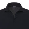 Stretch-Cotton Jersey Polo Shirt in Dark Blue