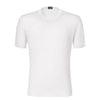 White Crew-Neck T-Shirt Sweater