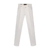 Slim-Fit Jeans mit fünf Taschen in Weiß