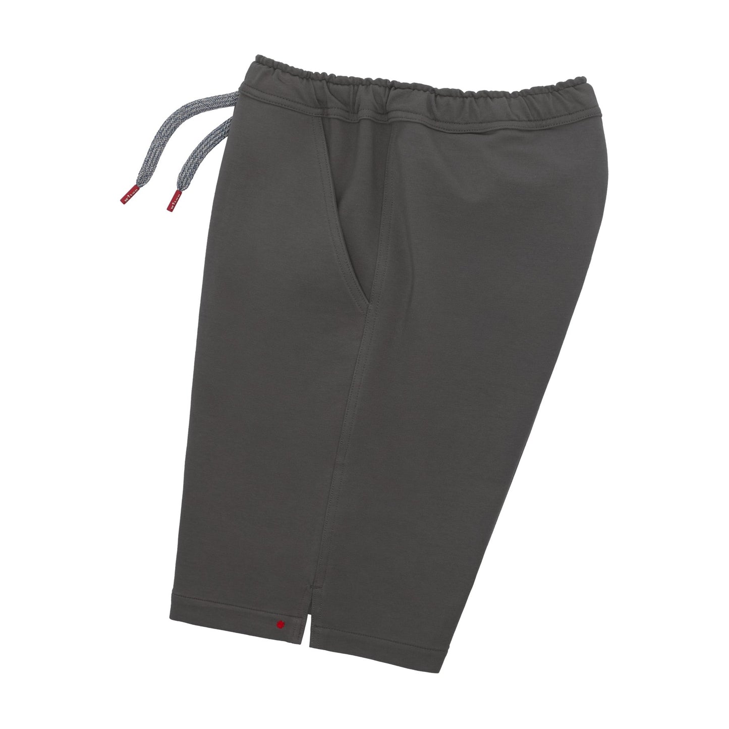 Kiton Jersey Drawstring Shorts in Khaki - SARTALE