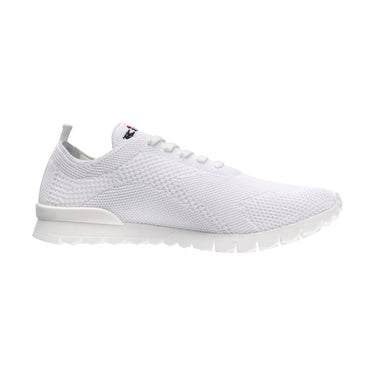 Kiton Mesh Sneakers in White - SARTALE