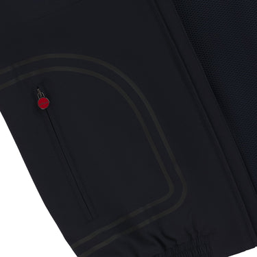 Kiton Hooded Sport Vest in Dark Blue - SARTALE