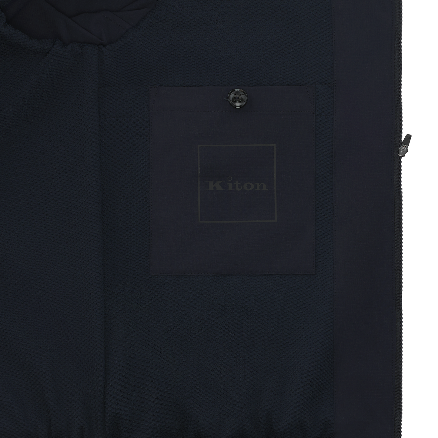 Kiton Lightweight Jacket in Dark Blue - SARTALE