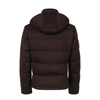 Kired Quilled Shell Cashmere Hooded Down Jacket - SARTALE