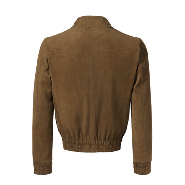 Kired Suede Bomber Jacket - SARTALE