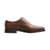 John Lobb "William" Leather Double Monk with Hand-Stitched Cap Toe in Brown - SARTALE