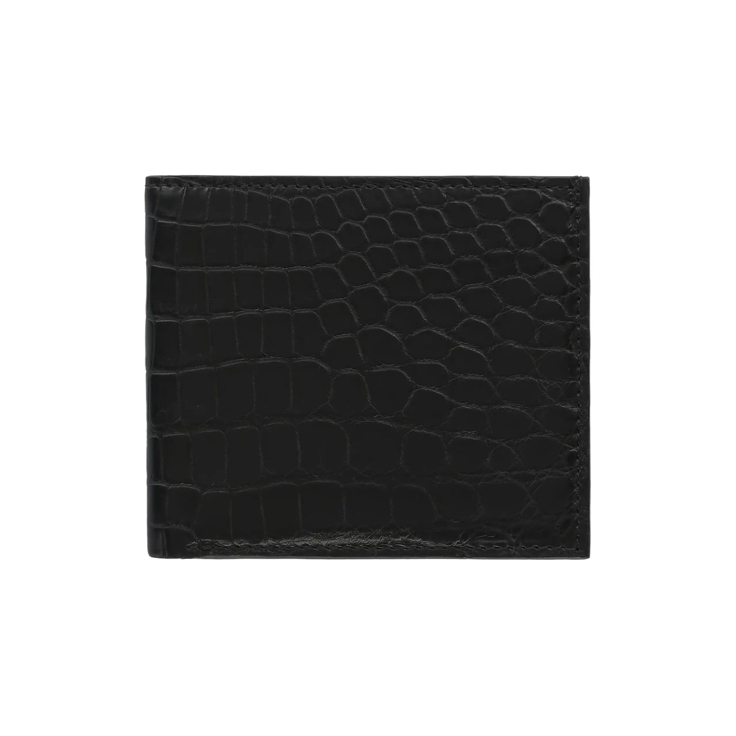 Albini Card Slot Leather Wallet in Black - SARTALE