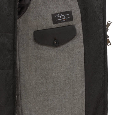 Alfredo Rifugio Quilted Hooded Leather Jacket - SARTALE