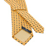 Bigi Printed Yellow Tie with Leaf Design - SARTALE