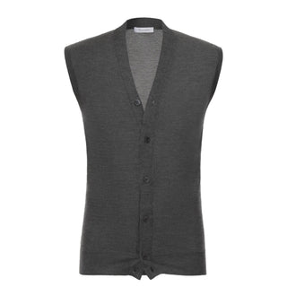 Cruciani Cashmere Blend Sleveeless Gilet in Grey - SARTALE