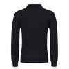 Cruciani Cashmere Sweater Polo Shirt in Dark Blue - SARTALE