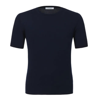 Cruciani Cotton Dark Blue T-Shirt Sweater - SARTALE