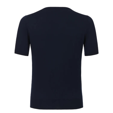 Cruciani Cotton Dark Blue T-Shirt Sweater - SARTALE
