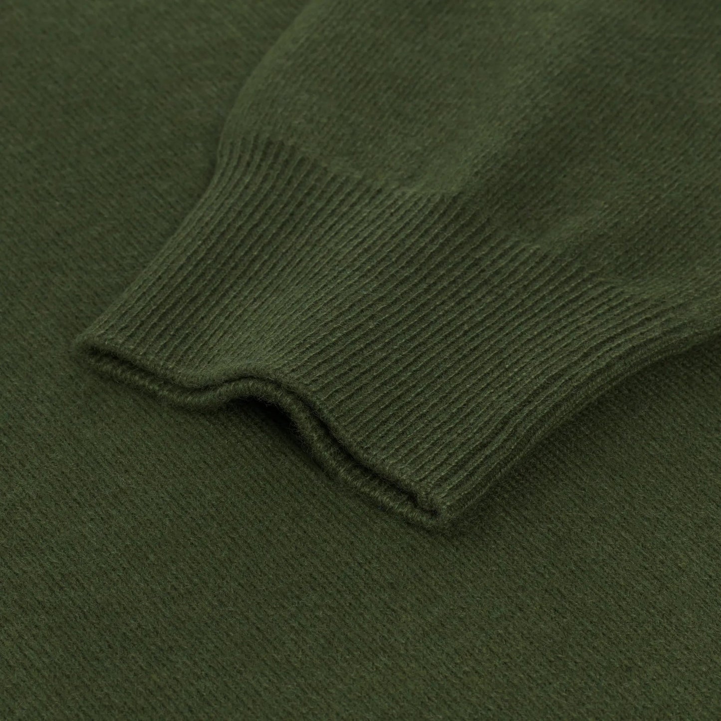 Cruciani Crewneck Cashmere Sweater in Forest Green - SARTALE