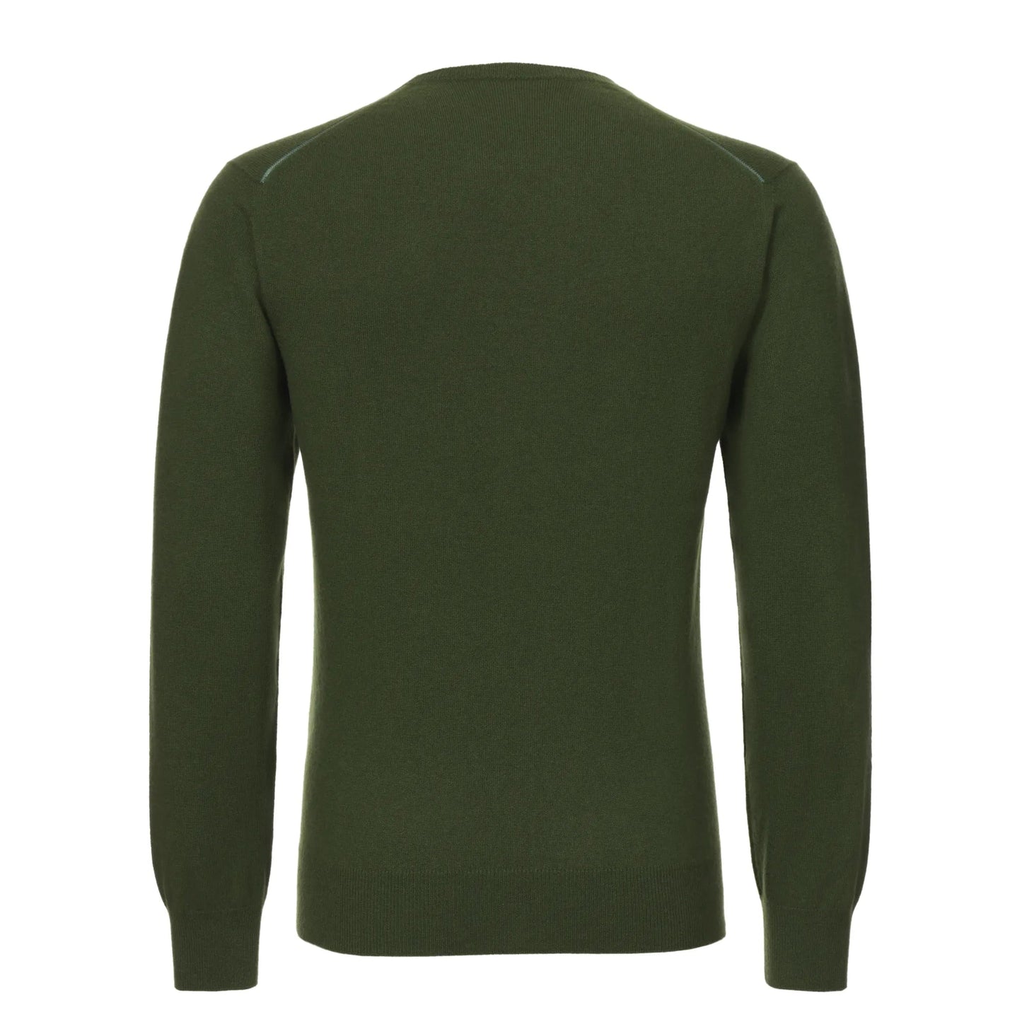Cruciani Crewneck Cashmere Sweater in Forest Green - SARTALE