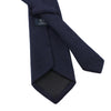 Drake's Cashmere Woven Navy Blue Tie - SARTALE