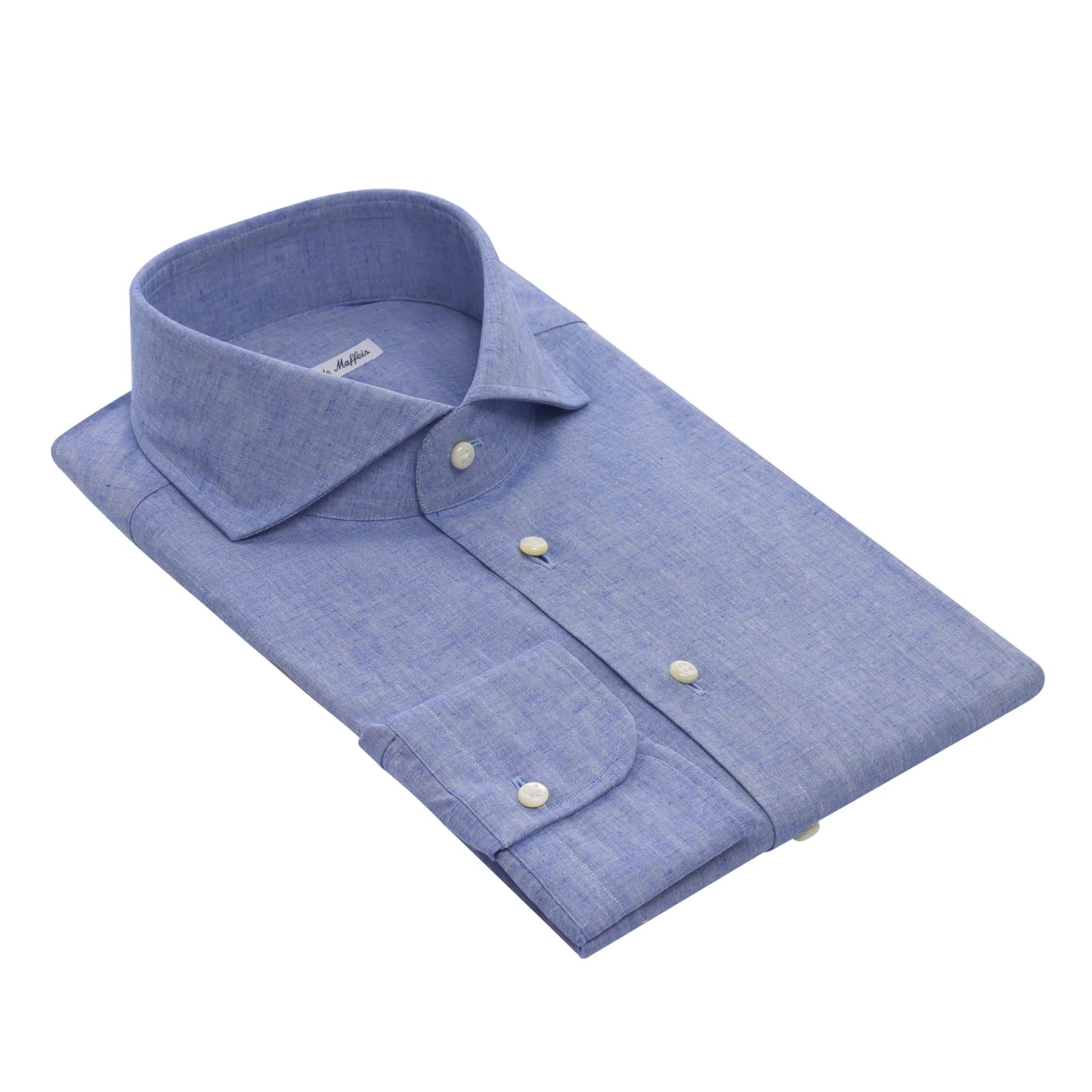 Emanuele Maffeis Cotton and Linen-Blend Shirt - SARTALE