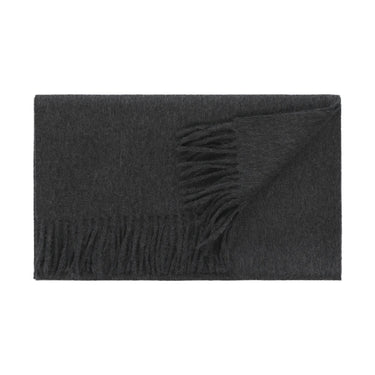 Emanuele Maffeis Fringed Wool Scarf in Grey - SARTALE