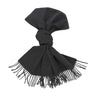 Emanuele Maffeis Fringed Wool Scarf in Grey - SARTALE