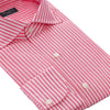 Finamore Classic Napoli Shirt with Striped Sticks in Pink - SARTALE