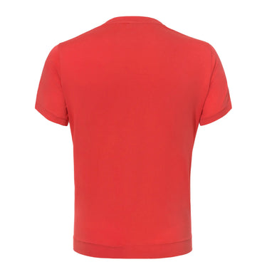 Finamore Cotton Crew-Neck T-Shirt in Milky Pink - SARTALE