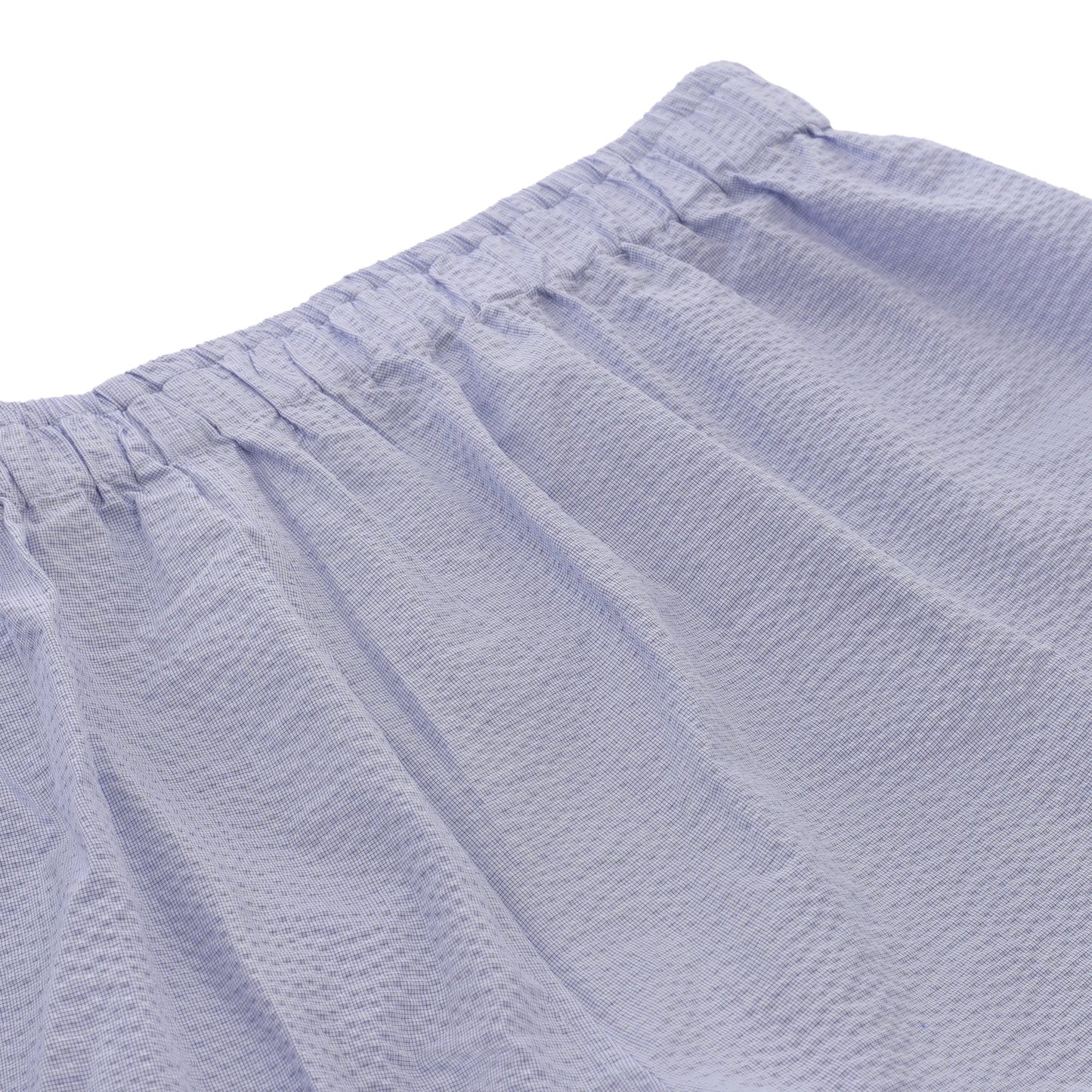 Finamore Cotton Fabric Pajamas in Light Blue - SARTALE