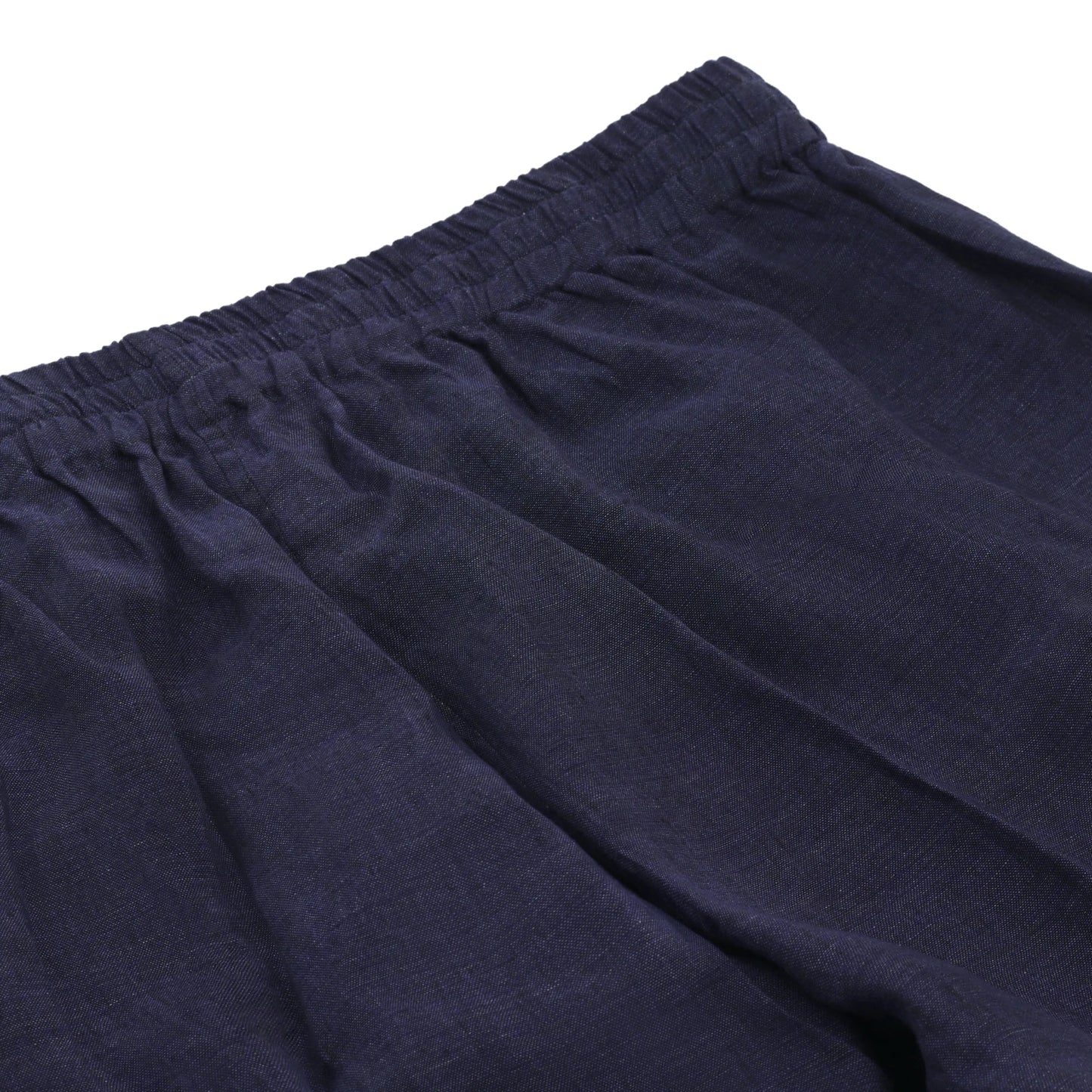 Finamore Linen Fabric Pajamas in Blue - SARTALE