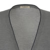 Fioroni Cashmere and Silk-Blend Grey Cardigan - SARTALE